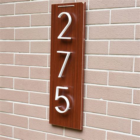 5 inch metal house numbers|5 inch white house numbers.